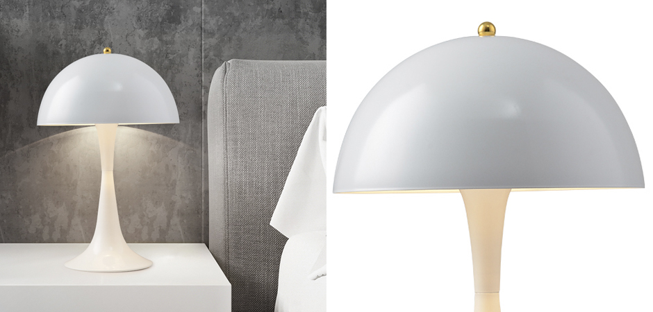 Настольная лампа Walter Table Lamp white Настольная лампа Walter Table Lamp white - Loft-Concept в Самаре
