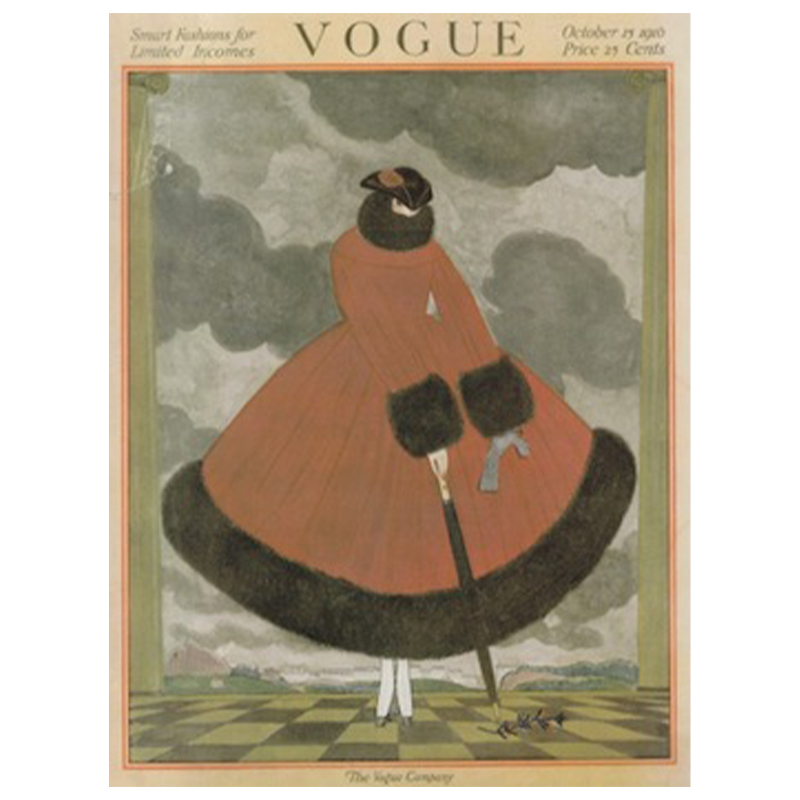 Постер Vogue Cover 1916 October  в Самаре | Loft Concept 