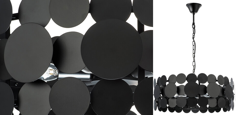 Люстра Black Matte Disk D60 Люстра Black Matte Disk D60 - Loft-Concept в Самаре