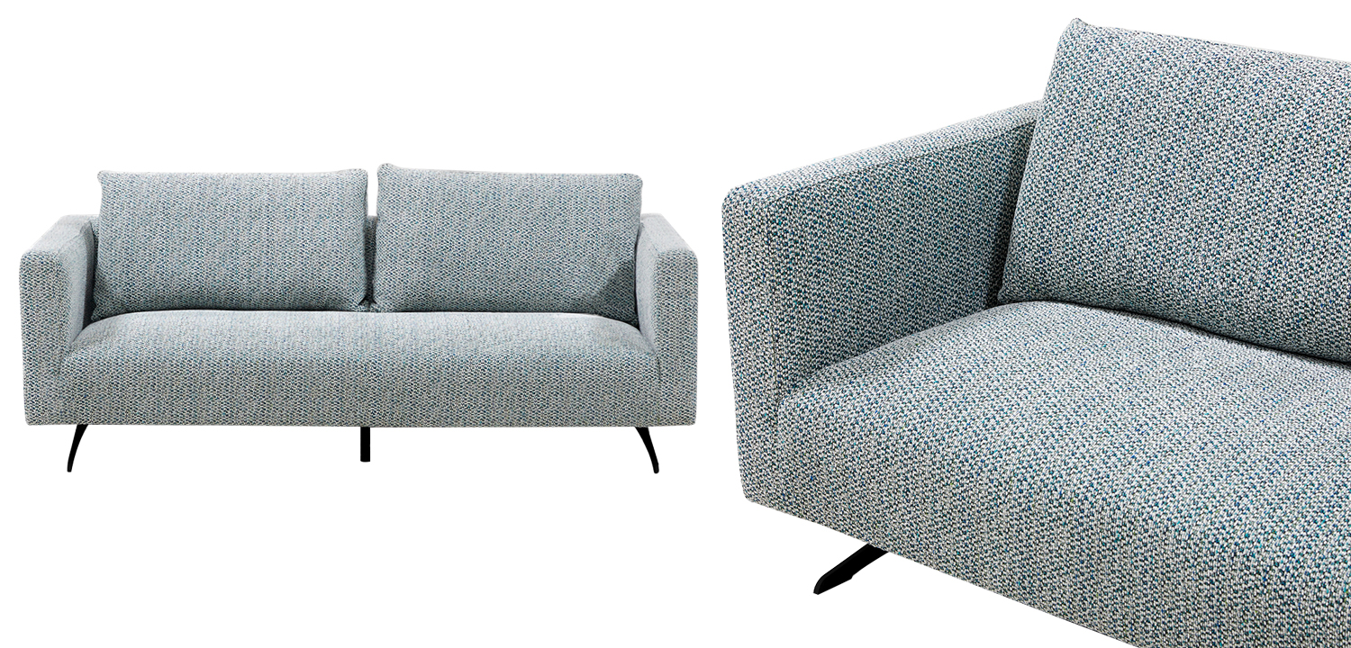 Диван Callie Blue Sofa - фото