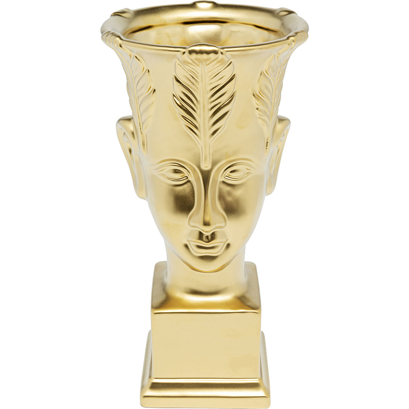 Ваза Golden Face Vase 31 Золотой в Самаре | Loft Concept 