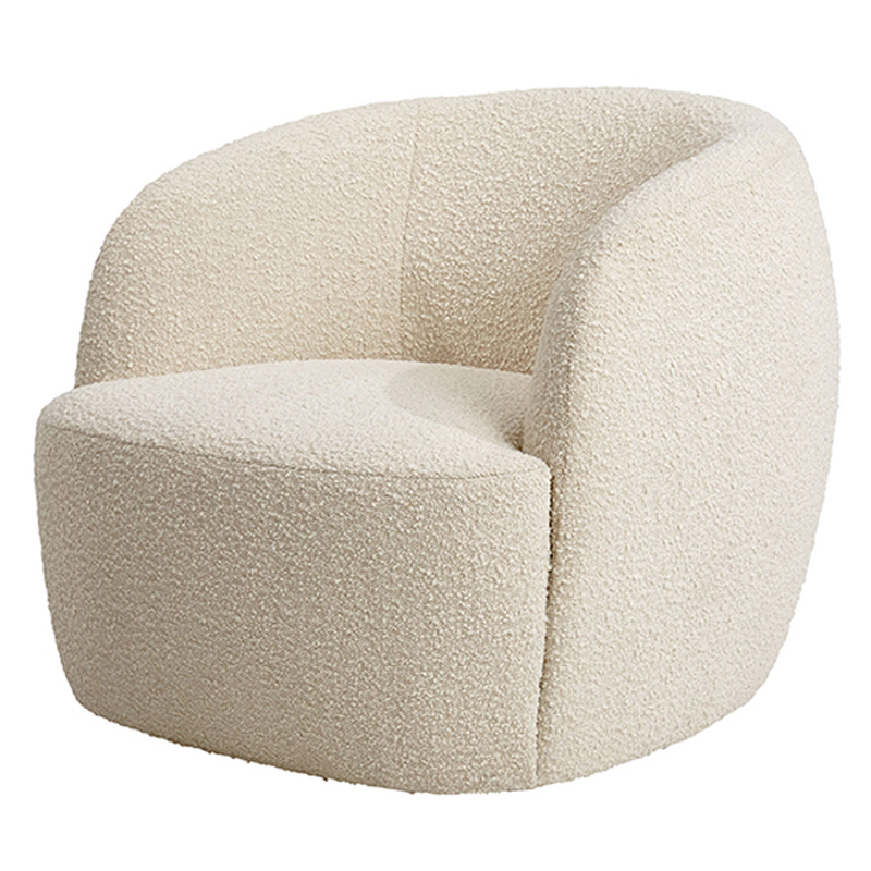 Кресло Boucle Armchair Pacific Белый в Самаре | Loft Concept 