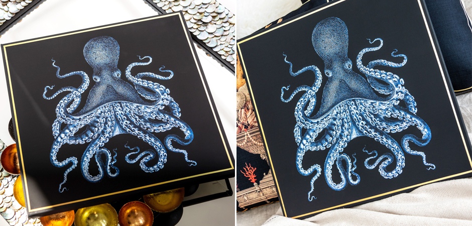 Постер Blue Octopus Poster 2 Постер Blue Octopus Poster 2 - Loft-Concept в Самаре