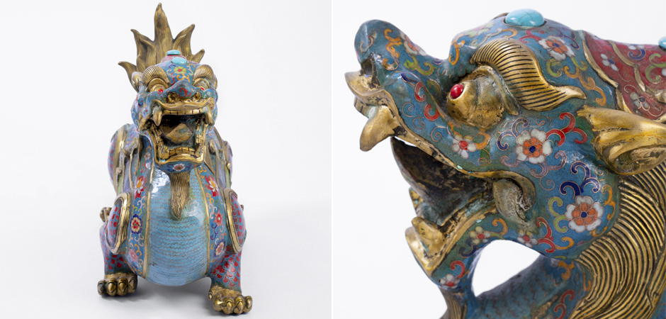 Большой Бронзовый Китайский дракон - Loft-Concept в Самаре