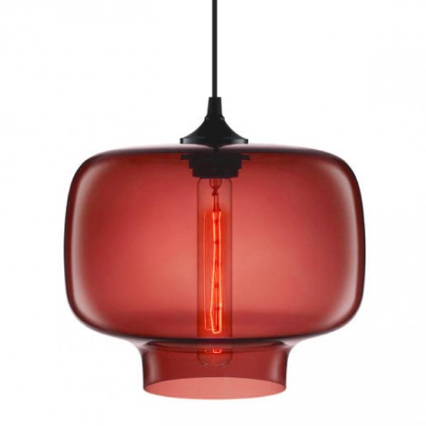 Подвесной светильник Jeremy Pyles Jeremy Oculo Pendant Light Красный (Red) Дымчатый (Smoke) Сливовый (Plum) Сапфир (Sapphire) Шоколад (Chocolate) Кристалл (Crystal) Серый (Gray) Янтарь (Amber) в Самаре | Loft Concept 