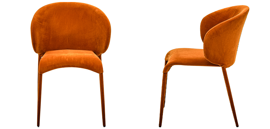 Стул Caroline Stool Orange Стул Caroline Stool Orange - Loft-Concept в Самаре