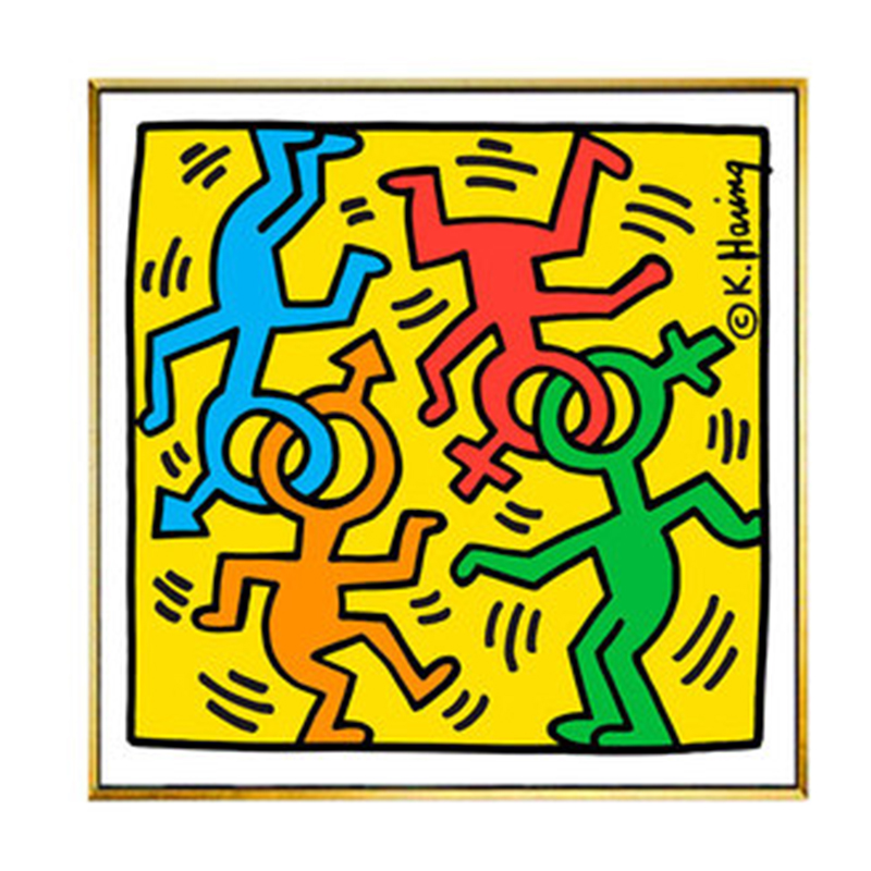 Постер Keith Haring 18 Мульти в Самаре | Loft Concept 