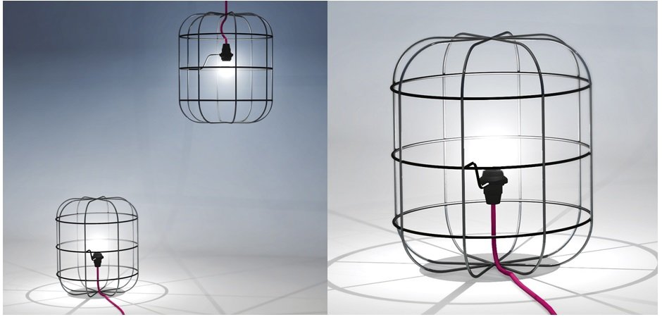 Подвесной светильник Loft Cage Barrel - Loft-Concept в Самаре