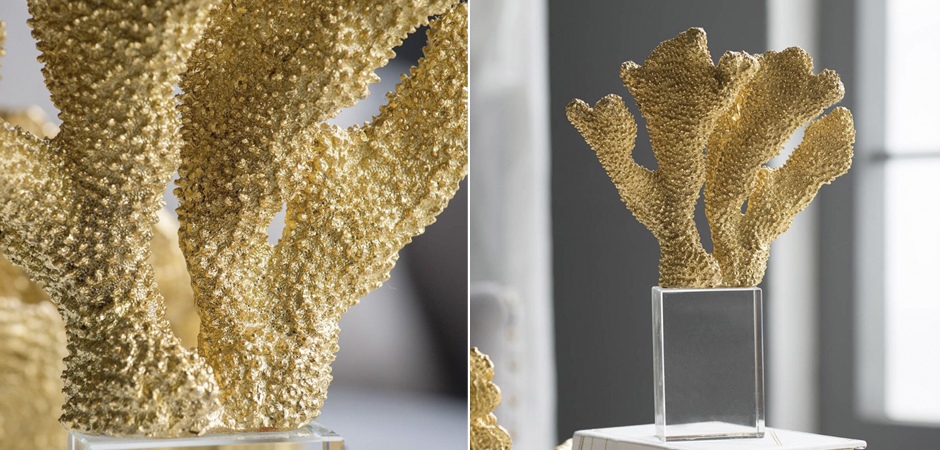Статуэтка Gold Sea Cactus Статуэтка Gold Sea Cactus - Loft-Concept в Самаре
