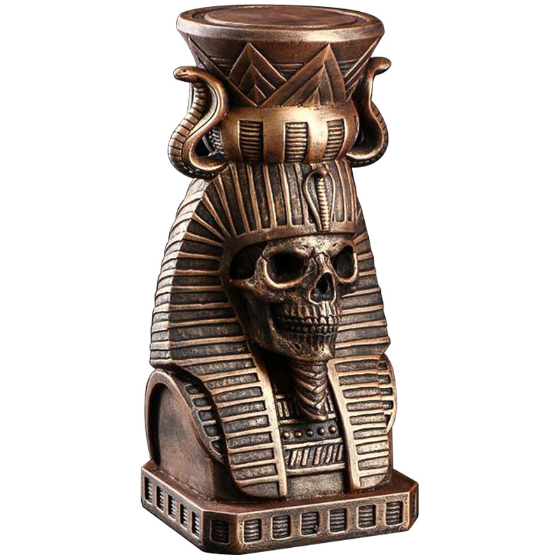 Подсвечник Pharaoh Skull Медь в Самаре | Loft Concept 