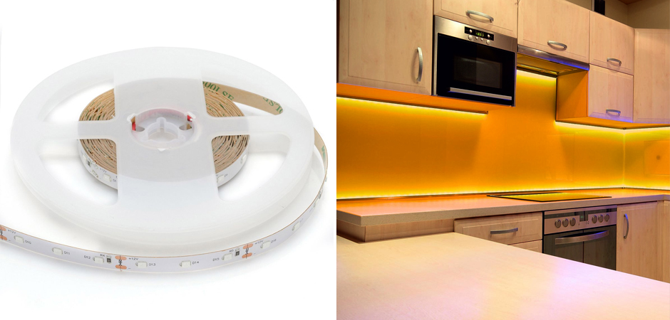 Светодиодная лента 4,8W/m 60LED/m 3528SMD желтый Светодиодная лента 4,8W/m 60LED/m 3528SMD желтый - Loft-Concept в Самаре