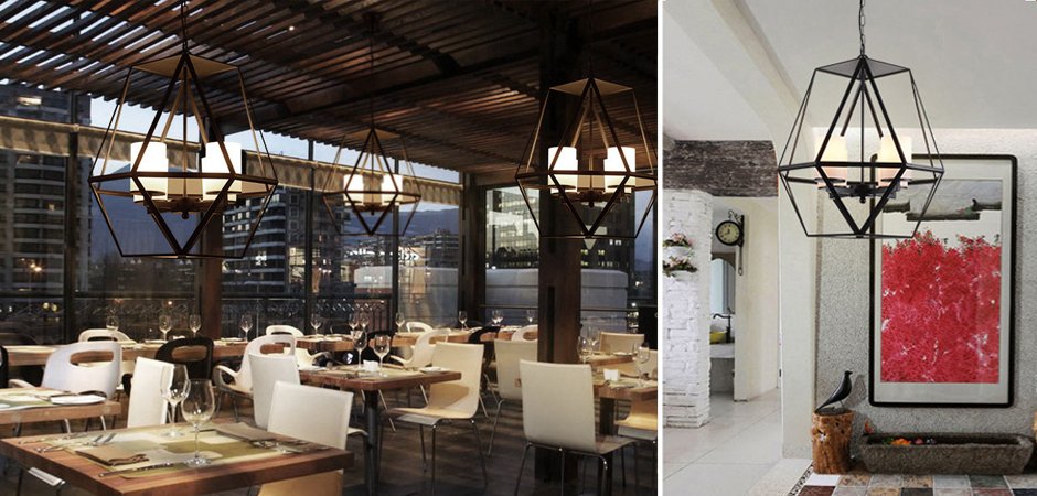 Люстра Gem Hanging Light Fixture marble Люстра Gem Hanging Light Fixture marble - Loft-Concept в Самаре