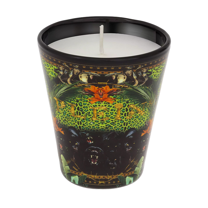 Свеча Philipp Plein Candle Jungle S Черный Мульти в Самаре | Loft Concept 