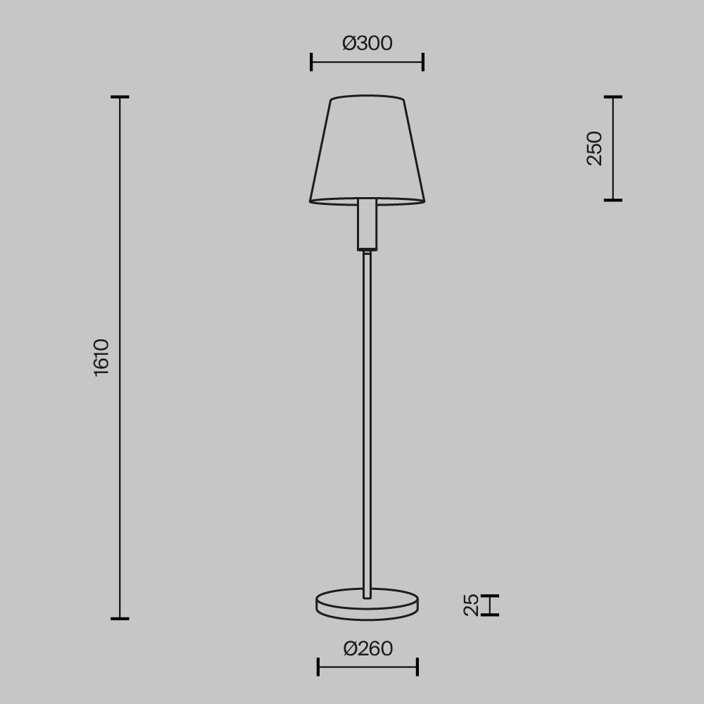 Напольный светильник Lira E27 в Самаре