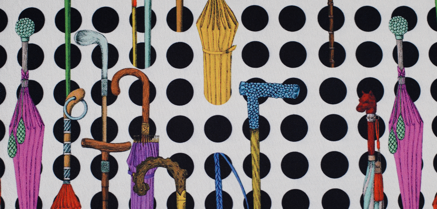 Ковер Umbrellas And Canes Fornasetti Rug - фото