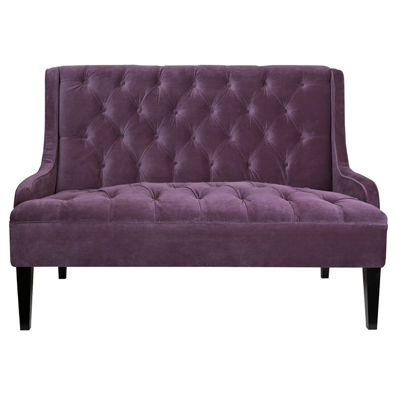 Диван Folket Sofa velour violet Фиолетовый в Самаре | Loft Concept 