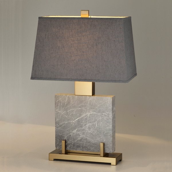 Настольная лампа Table lamp marble Grey Серый в Самаре | Loft Concept 