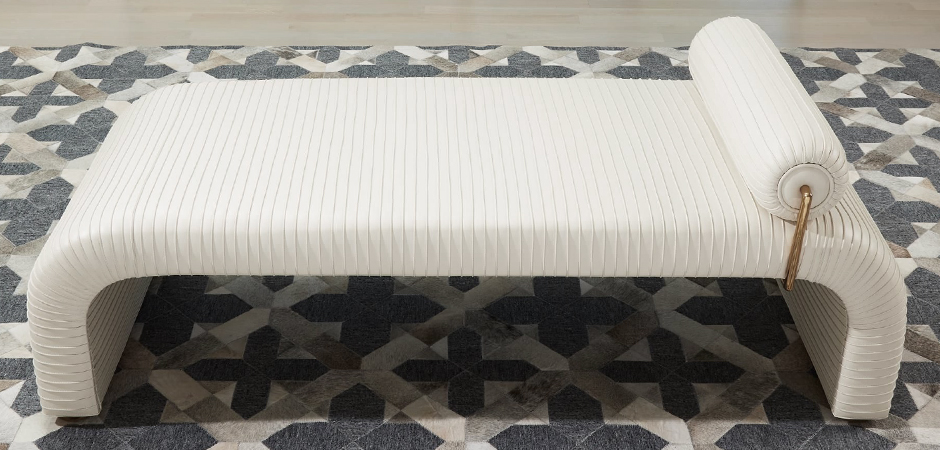 Кушетка California Milk Leather Кушетка California Milk Leather - Loft-Concept в Самаре