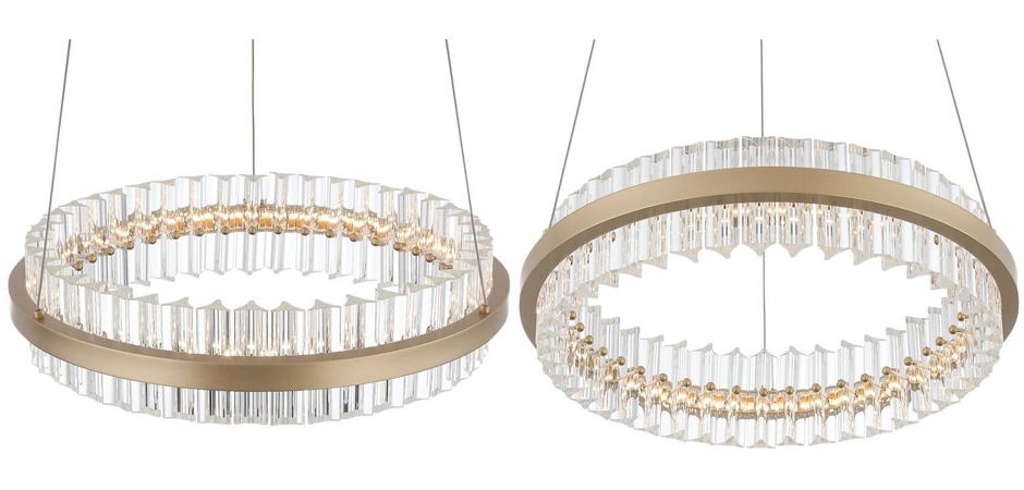 Люстра Ring Horizontal Gold Люстра Ring Horizontal Gold - Loft-Concept в Самаре