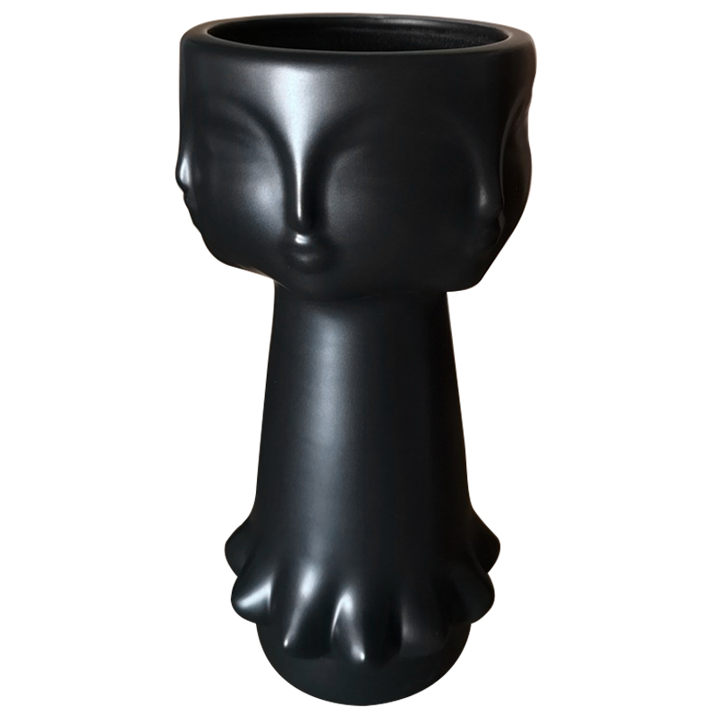 Декоративная ваза GEROGIA VASE II Black Vase Черный в Самаре | Loft Concept 