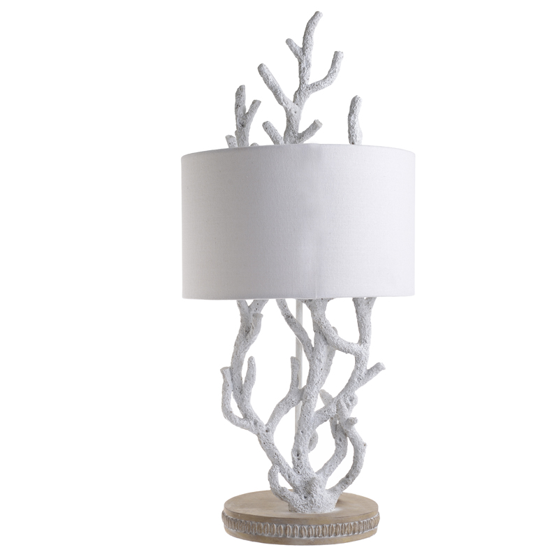 Настольная лампа Coral Decor Table lamp Белый в Самаре | Loft Concept 