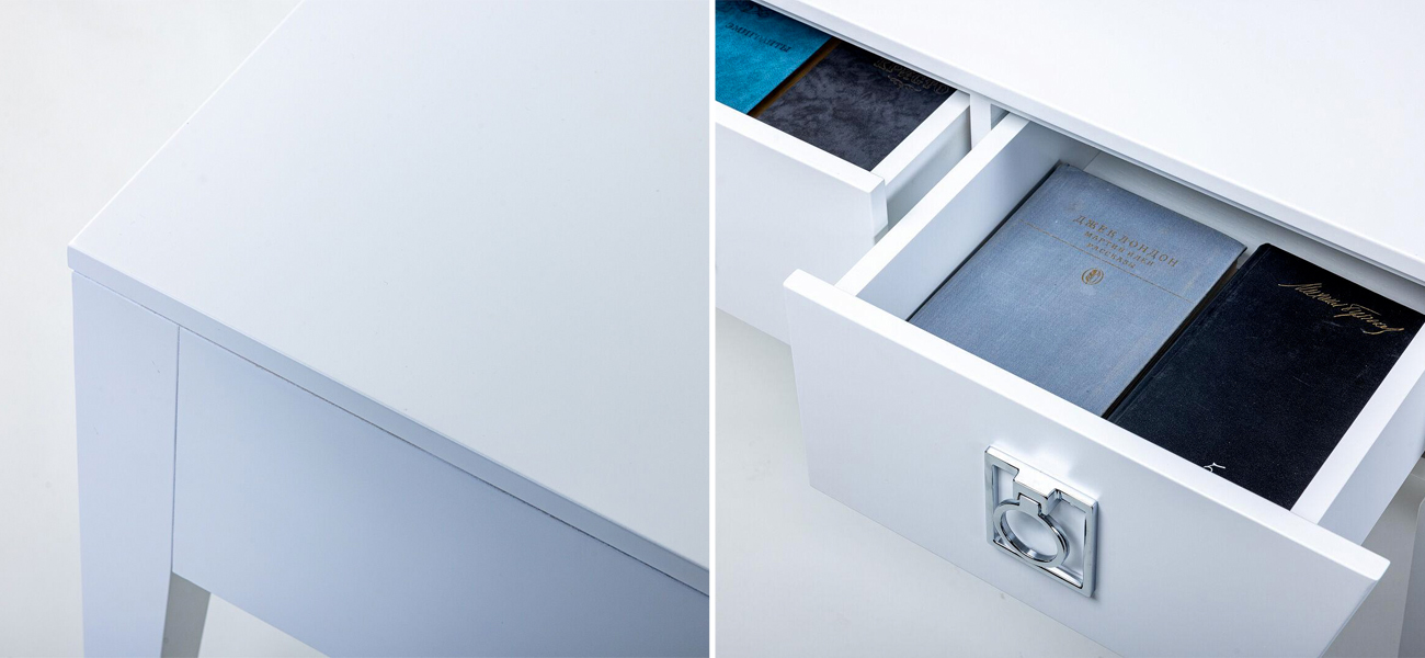 Белая консоль Сontemporary Art Deco  - фото №1