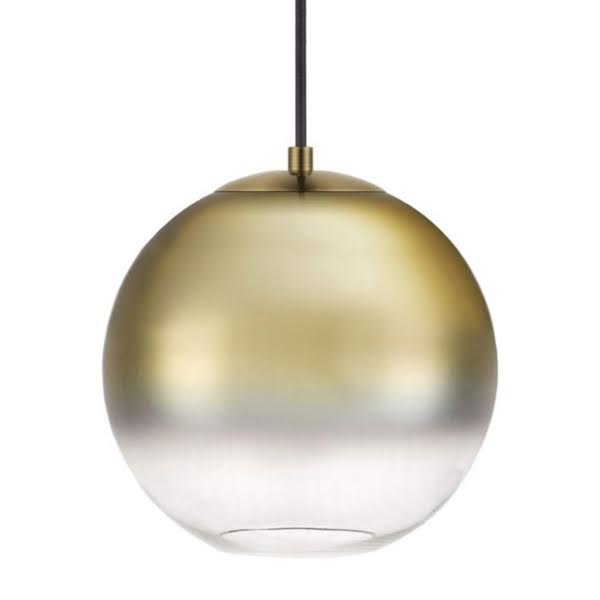 Подвесной светильник Ball Sunrise Pendant lamp матовое золото в Самаре | Loft Concept 