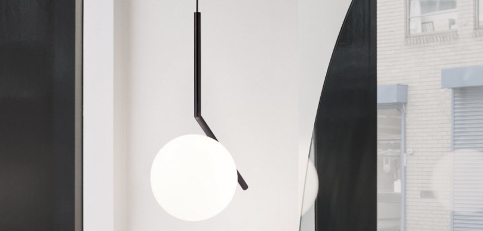 Люстра Flos IC Lights Black - Loft-Concept в Самаре