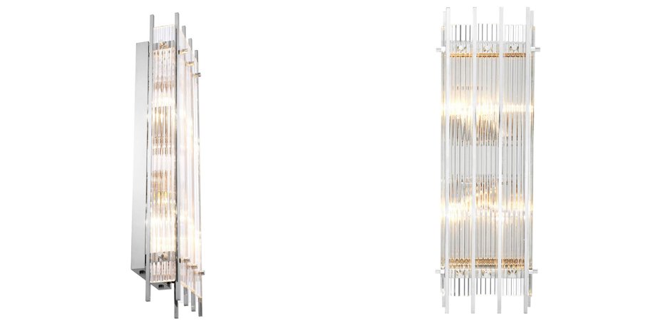 Бра Wall Lamp Sparks L Nickel Бра Wall Lamp Sparks L Nickel - Loft-Concept в Самаре