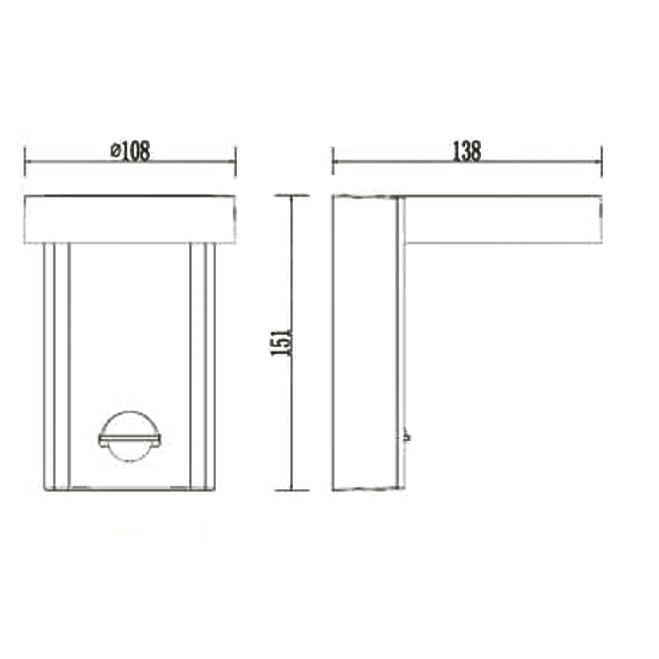 Уличный светильник Lidi sconce в Самаре