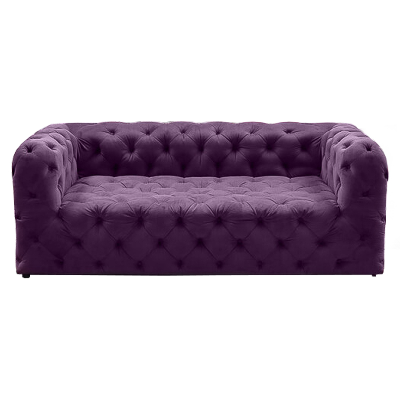 Диван Soho tufted purple velor Фиолетовый в Самаре | Loft Concept 