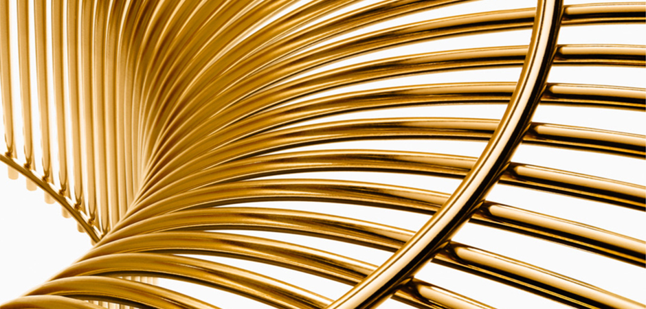 Стол Platner Coffee Gold Стол Platner Coffee Gold - Loft-Concept в Самаре