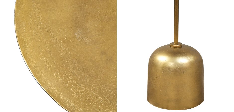 Приставной стол металлический Gold Приставной стол металлический Gold - Loft-Concept в Самаре