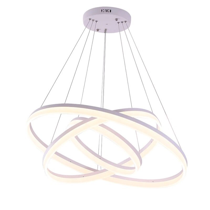 Люстра Chandeliers Rings White Белый в Самаре | Loft Concept 