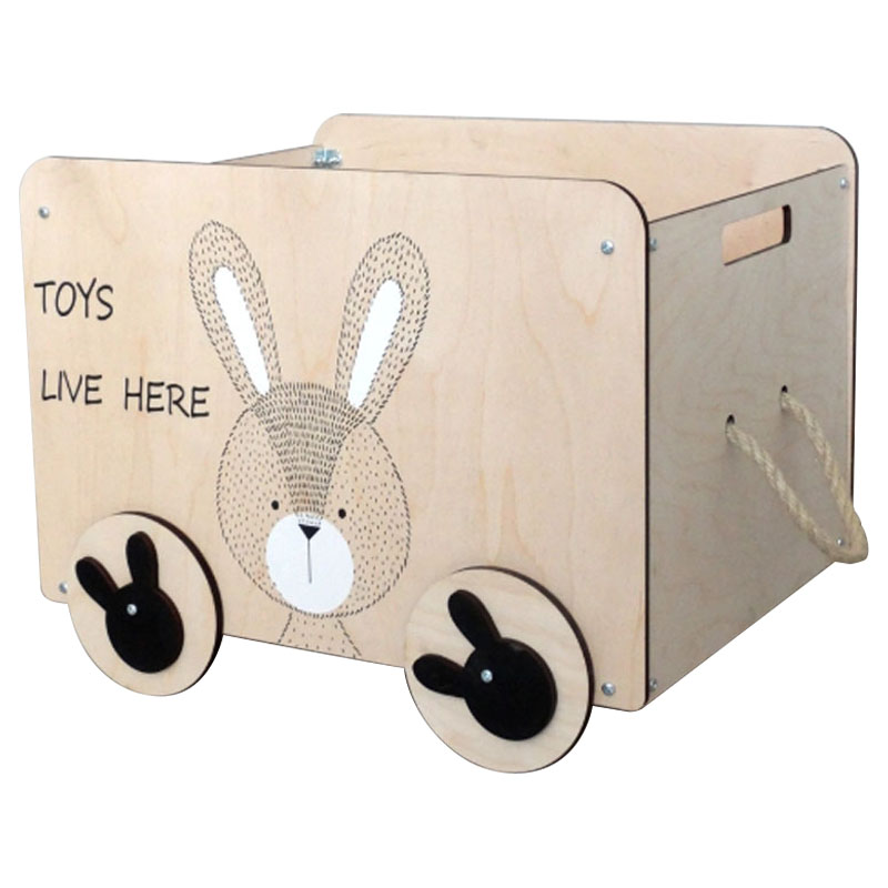 Ящик Wooden Box Bunny  в Самаре | Loft Concept 