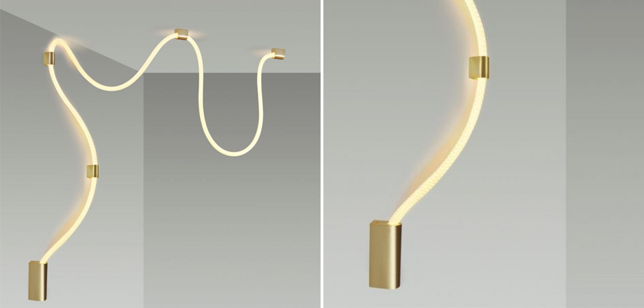 Подвесной светильник LUKE LAMPCO TRACER LAMP Gold Подвесной светильник LUKE LAMPCO TRACER LAMP Gold - Loft-Concept в Самаре