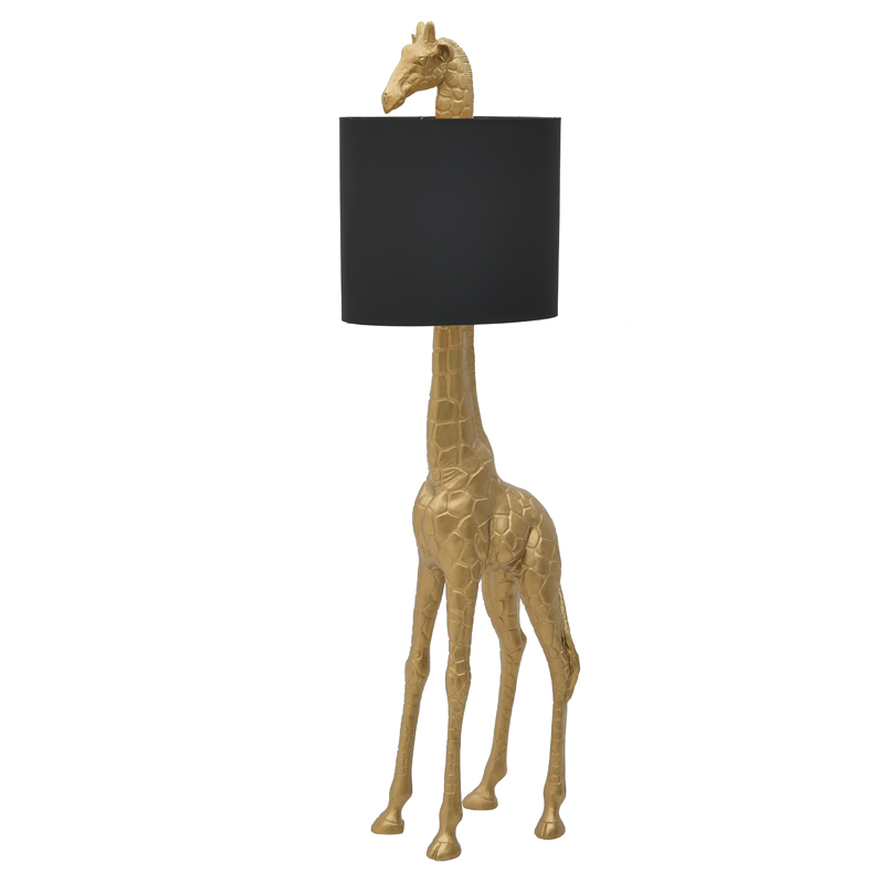 Торшер Golden Giraffe Floor lamp Черный Золотой в Самаре | Loft Concept 