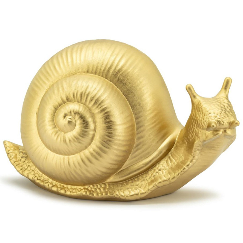 Статуэтка Abhika Snail Bisc. Gold Золотой в Самаре | Loft Concept 