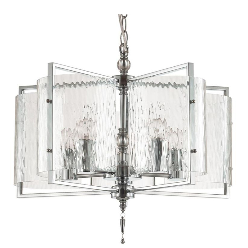 Люстра Karissa Chrome Chandelier 48 Хром Прозрачный (Transparent) в Самаре | Loft Concept 