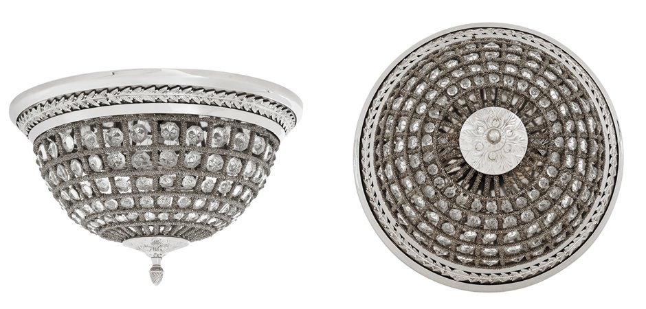 Потолочный светильник Ceiling Lamp Kasbah Nickel Потолочный светильник Ceiling Lamp Kasbah Nickel - Loft-Concept в Самаре