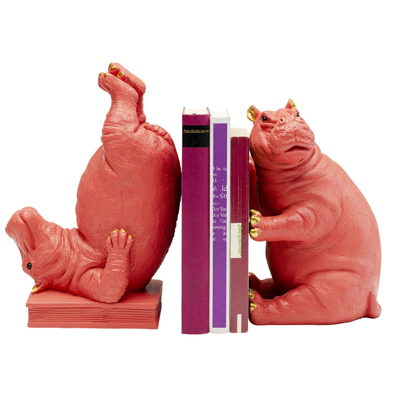 Держатель для книг Red Hippos Красный в Самаре | Loft Concept 