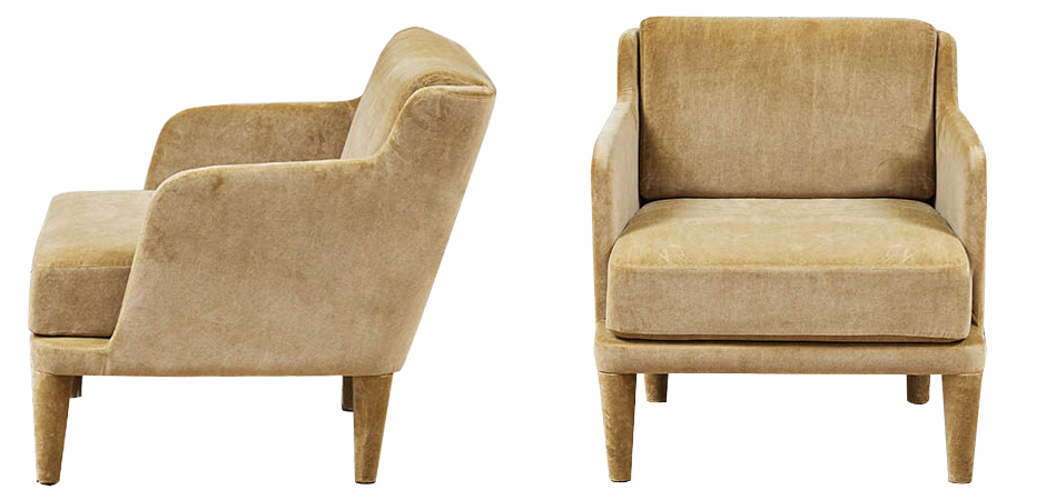 Кресло Elijah Armchair sand Кресло Elijah Armchair sand - Loft-Concept в Самаре