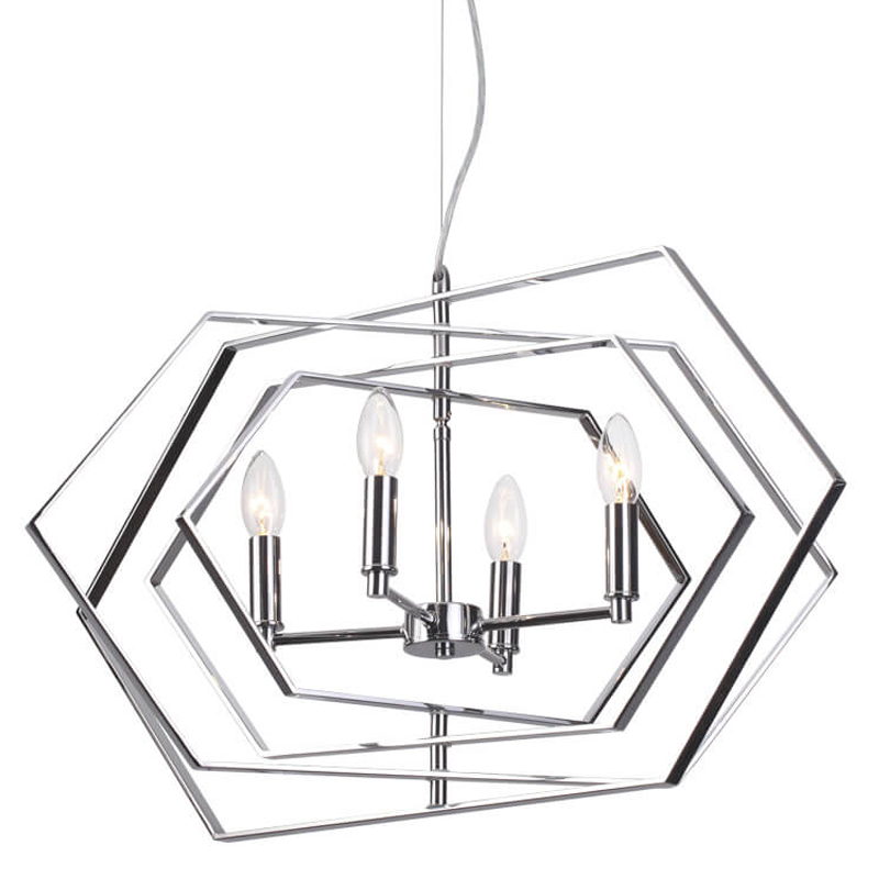 Люстра Damaris Chandelier silver Серебряный в Самаре | Loft Concept 