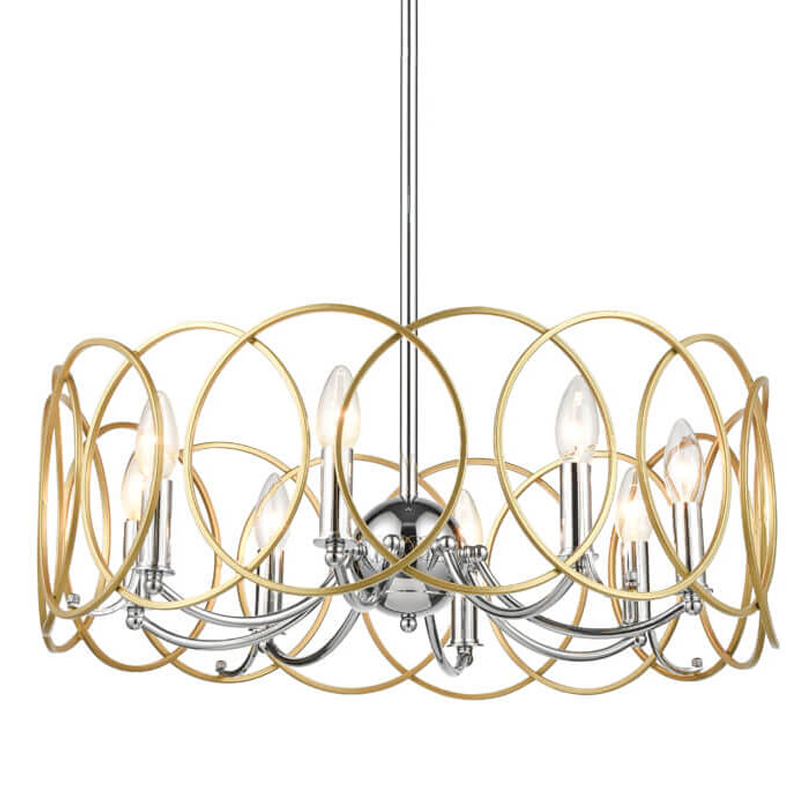 Люстра Jasira Chandelier Хром Золотой в Самаре | Loft Concept 