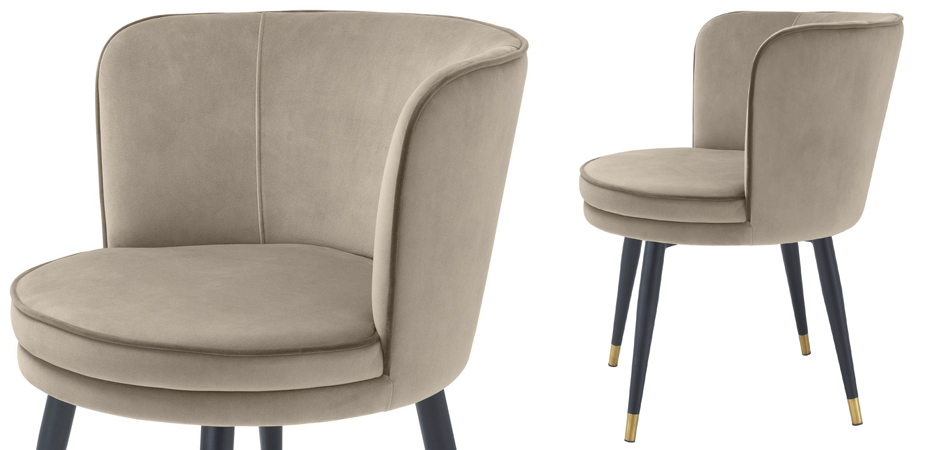 Стул Eichholtz Dining Chair Grenada greige Стул Eichholtz Dining Chair Grenada greige - Loft-Concept в Самаре