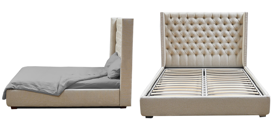 Кровать Lord Bed Beige Кровать Lord Bed Beige - Loft-Concept в Самаре