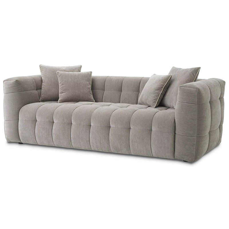 Диван Eichholtz Sofa Breva Grey Серый в Самаре | Loft Concept 