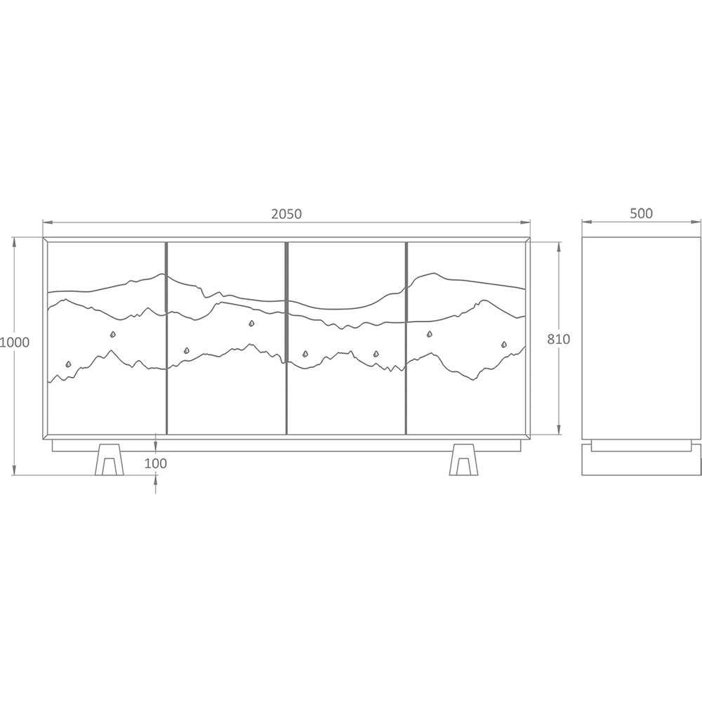 Буфет Okinawa Ginger Large в Самаре