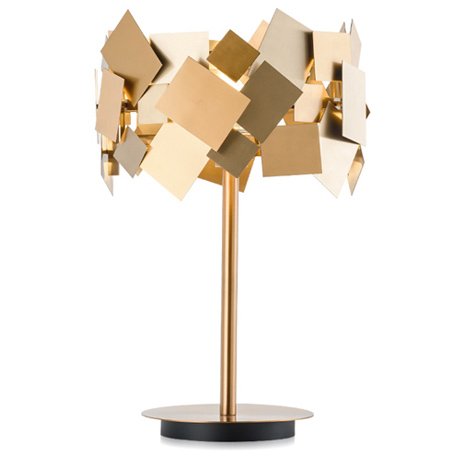 Настольная лампа Gold Plate Table Lamp  в Самаре | Loft Concept 