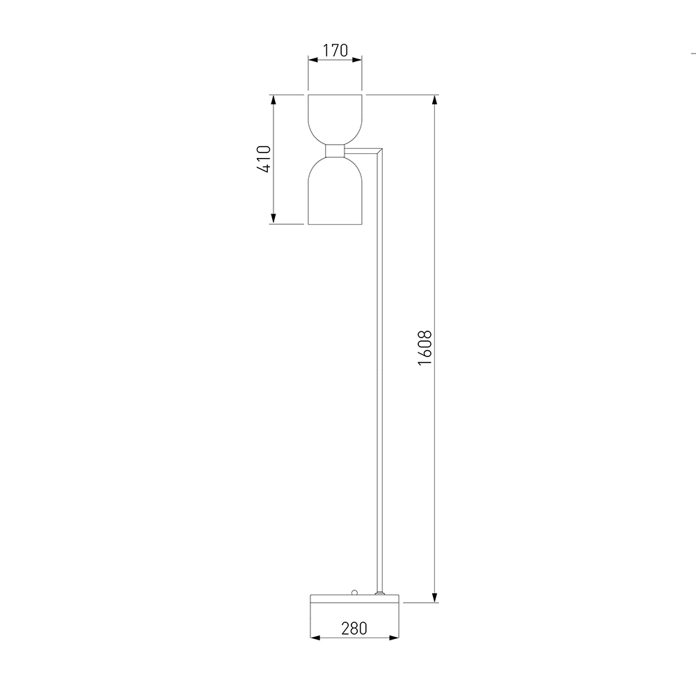 Торшер Light maker studio white and smok в Самаре